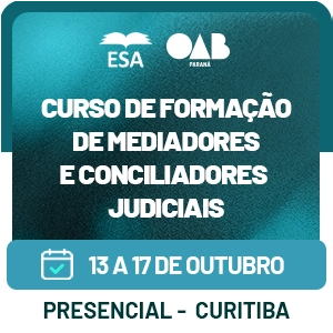 5453  Formação de Conciliadores e Mediadores Judiciais – Etapa Teórica