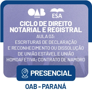 5469 Ciclo de Direito Notarial e Registral – Aula 03