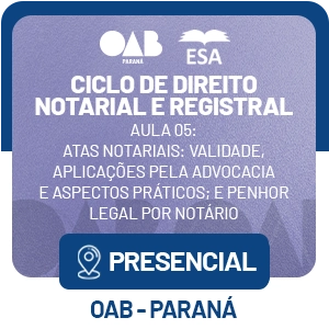 5473 Ciclo de Direito Notarial e Registral – Aula 05