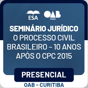 5492 Seminário Jurídico o Processo Civil Brasileiro – 10 Anos Após o CPC 2015