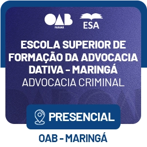 5547 Escola Superior de Formação da Advocacia Dativa - Advocacia Criminal 