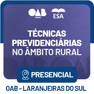 5578 Técnicas Previdenciárias no âmbito Rural