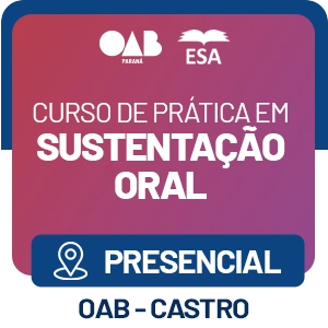 5647 Curso de Prática em sustentação oral