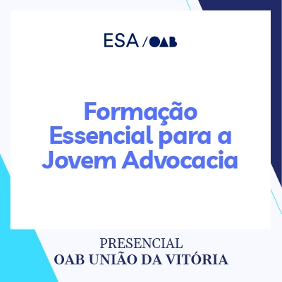 5851 Formação Essencial para a Jovem Advocacia
