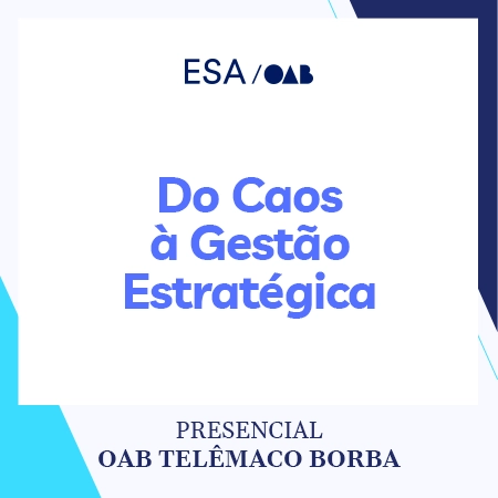 5864 Do Caos à Gestão Estratégica