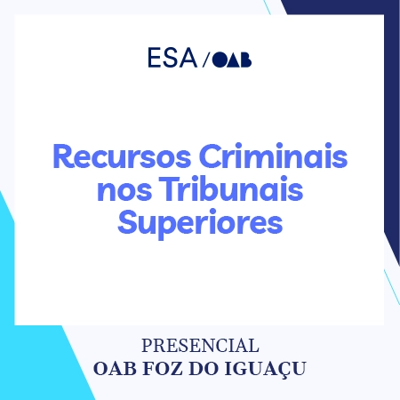 5911 Recursos Criminais nos Tribunais Superiores