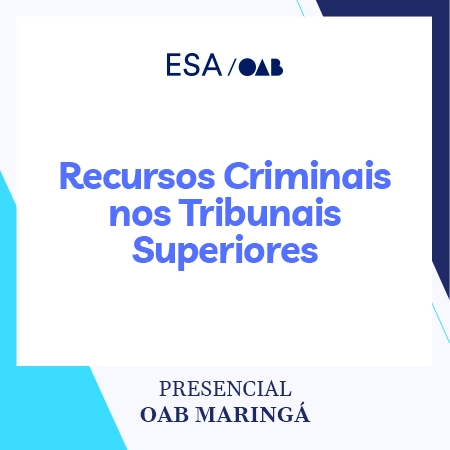 5960 Recursos Criminais nos Tribunais Superiores 