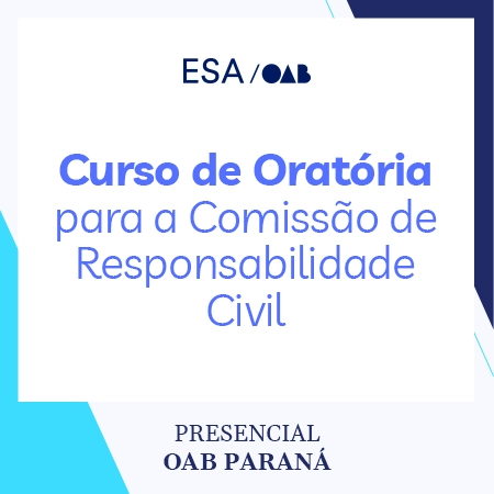 5981 Curso de Oratória para a Comissão de Responsabilidade Civil