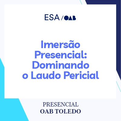 5984 Imersão Presencial: Dominando o Laudo Pericial