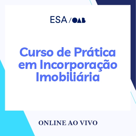 6007 Curso de Prática em Incorporação Imobiliária