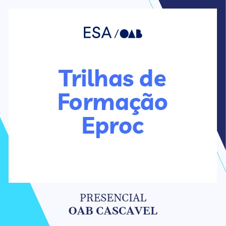 6029 Trilhas de Formação Eproc