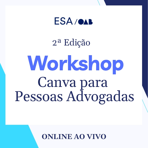 6034 Workshop Canva para Pessoas Advogadas – 2.ª Edição