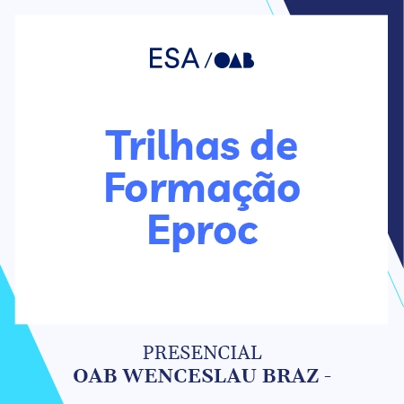 6060 Trilhas de Formação Eproc