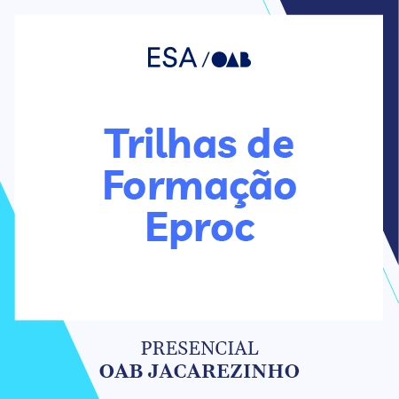 6063 Trilhas de Formação Eproc