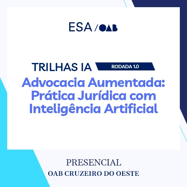 6069 Trilhas IA - Rodada 1.0 Advocacia Aumentada: Prática Jurídica com Inteligência Artificial