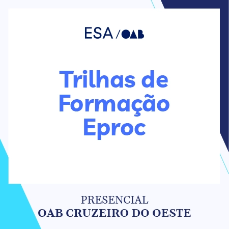 6109 Trilhas de Formação Eproc