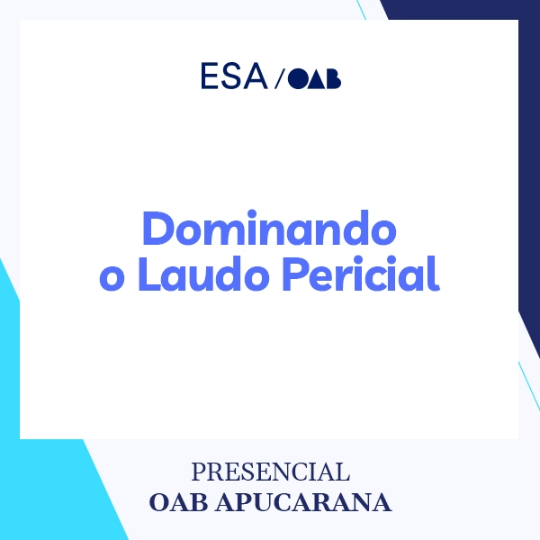 6114 Dominando o Laudo Pericial