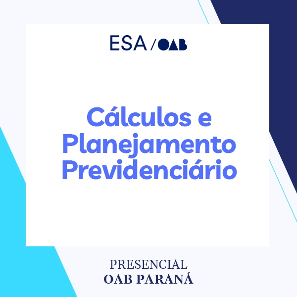 6116 Cálculos e Planejamento Previdenciário