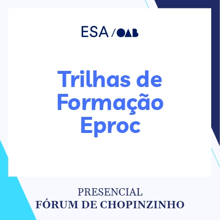 6134 Trilhas de Formação Eproc 