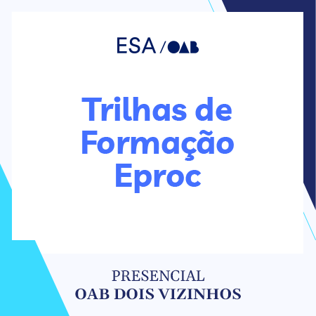 6137 Trilhas de Formação Eproc