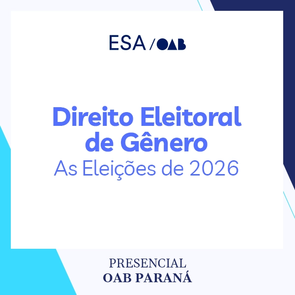 6146 Direito Eleitoral de Gênero - As Eleições de 2026