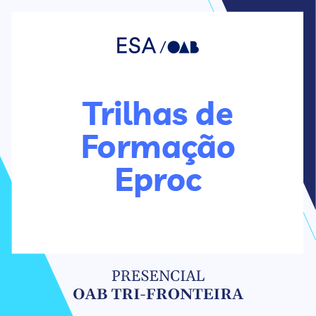 6161 Trilhas de Formação Eproc 