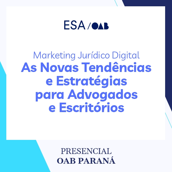 6165 Marketing Jurídico Digital - As Novas Tendências e Estratégias para Advogados e Escritórios