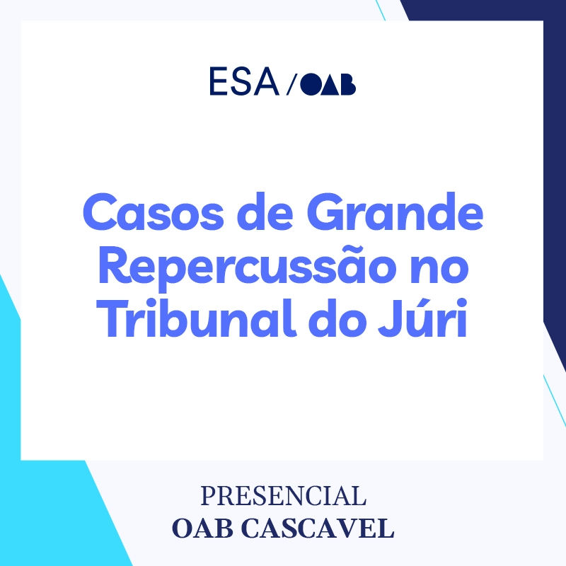 6212 Casos de Grande Repercussão no Tribunal do Júri