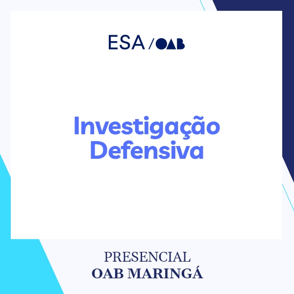 6245 Investigação Defensiva