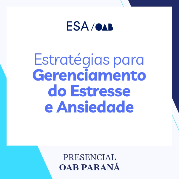 6248 Estratégias para gerenciamento do estresse e ansiedade