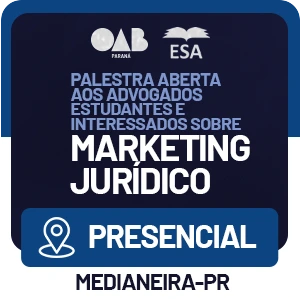 5257 Palestra aberta aos advogados estudantes e interessados sobre marketing jurídico.